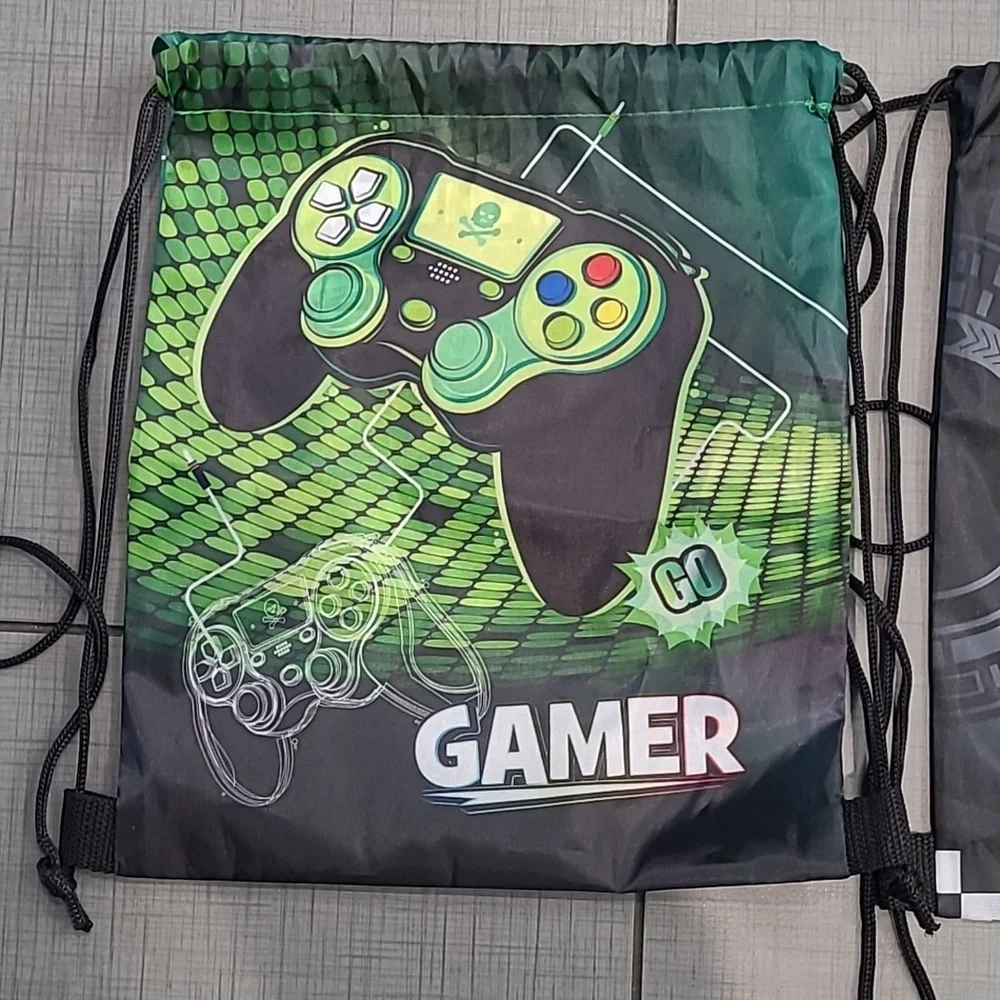 Gamer Drawstring Backpacks New